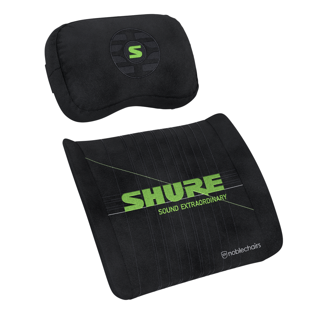 noblechairs - Juego de Almohadas noblechairs Memory Foam - Shure Edition