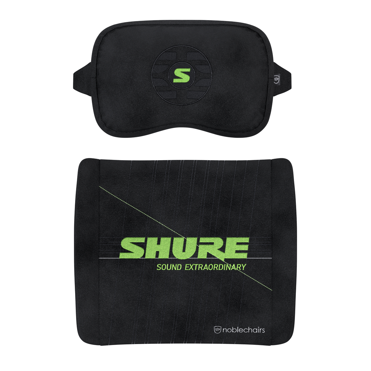 noblechairs - Juego de Almohadas noblechairs Memory Foam - Shure Edition