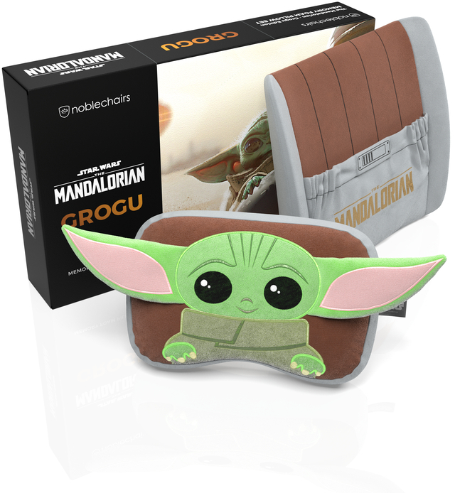Picture of Picture of Juego de Almohadas noblechairs Memory Foam - Grogu Edition