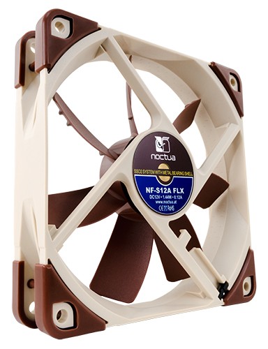 Picture of Picture of Ventilador Noctua NF-S12A FLX (1200/900/700rpm) 120mm