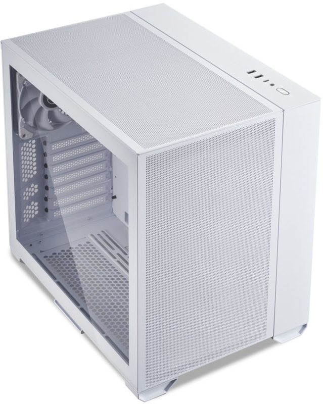 Picture of Picture of Caja ATX Lian Li O11 AIR MINI Blanca Vidrio Templado