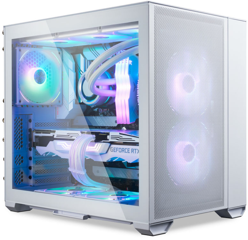 Lian Li - Caja ATX Lian Li O11 AIR MINI Blanca Vidrio Templado