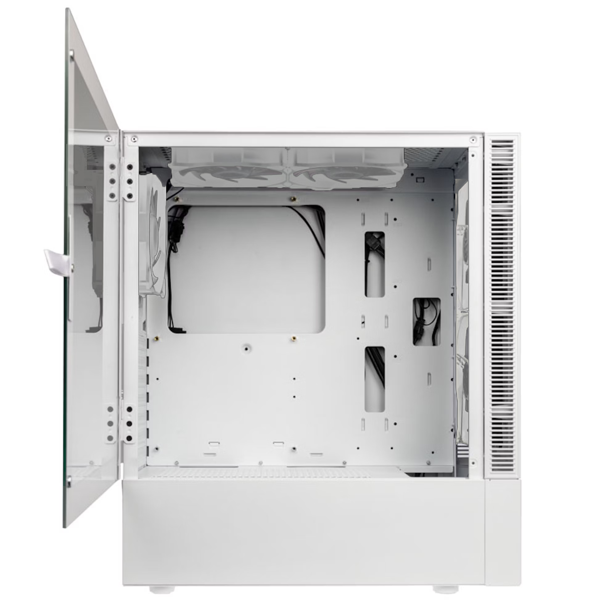 Picture of Picture of Caja ATX Kolink Observatory MX Mesh ARGB Blanco / Ventiladores Brancas