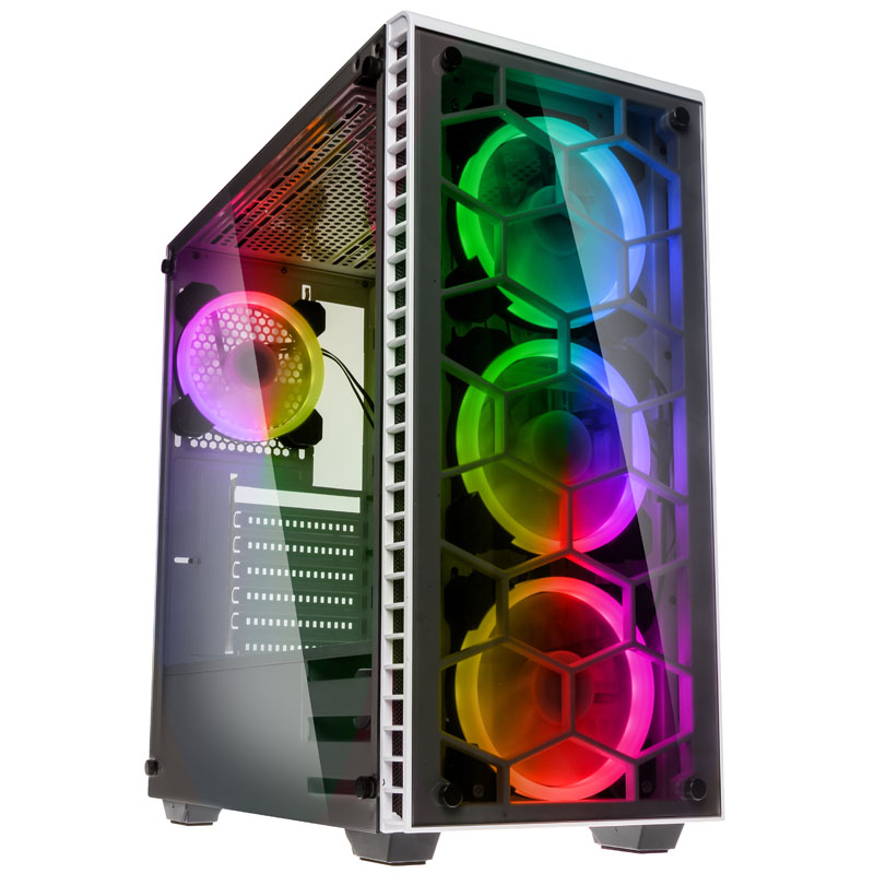 Picture of Picture of Caja E-ATX Kolink Observatory RGB Vidrio Templado Blanco