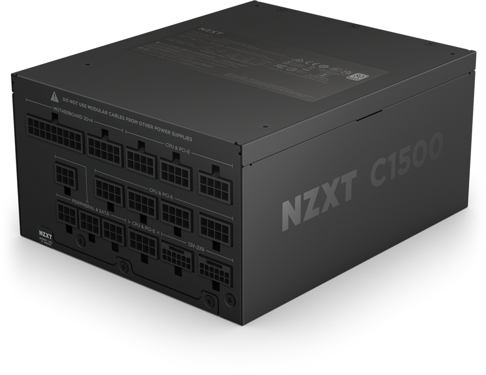 Picture of Picture of Fuente Alimentación NZXT C 1500W 80+ Platinum ATX 3.1 PCIe 5.1