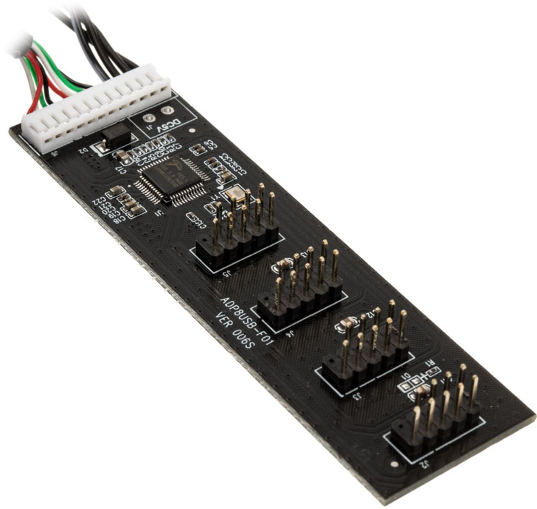 Picture of Picture of HUB interno Kolink USB 2.0 - Incluy Cable 60CM USB y Molex