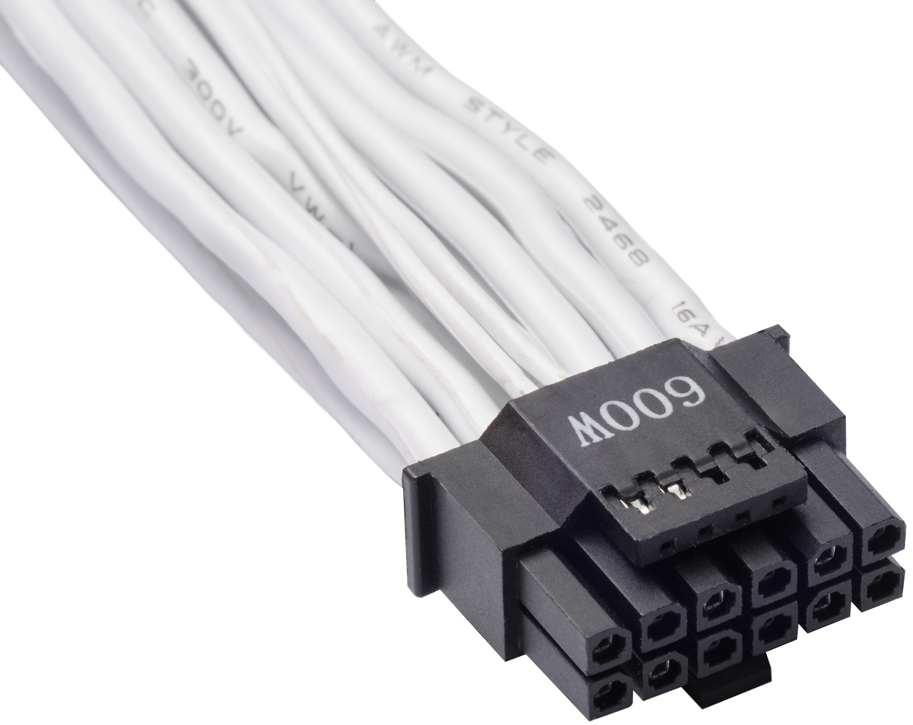 Phanteks - Adaptador Phanteks 2x 8-Pines PCIe para 12VHPWR PCIe 5.0 Blanco