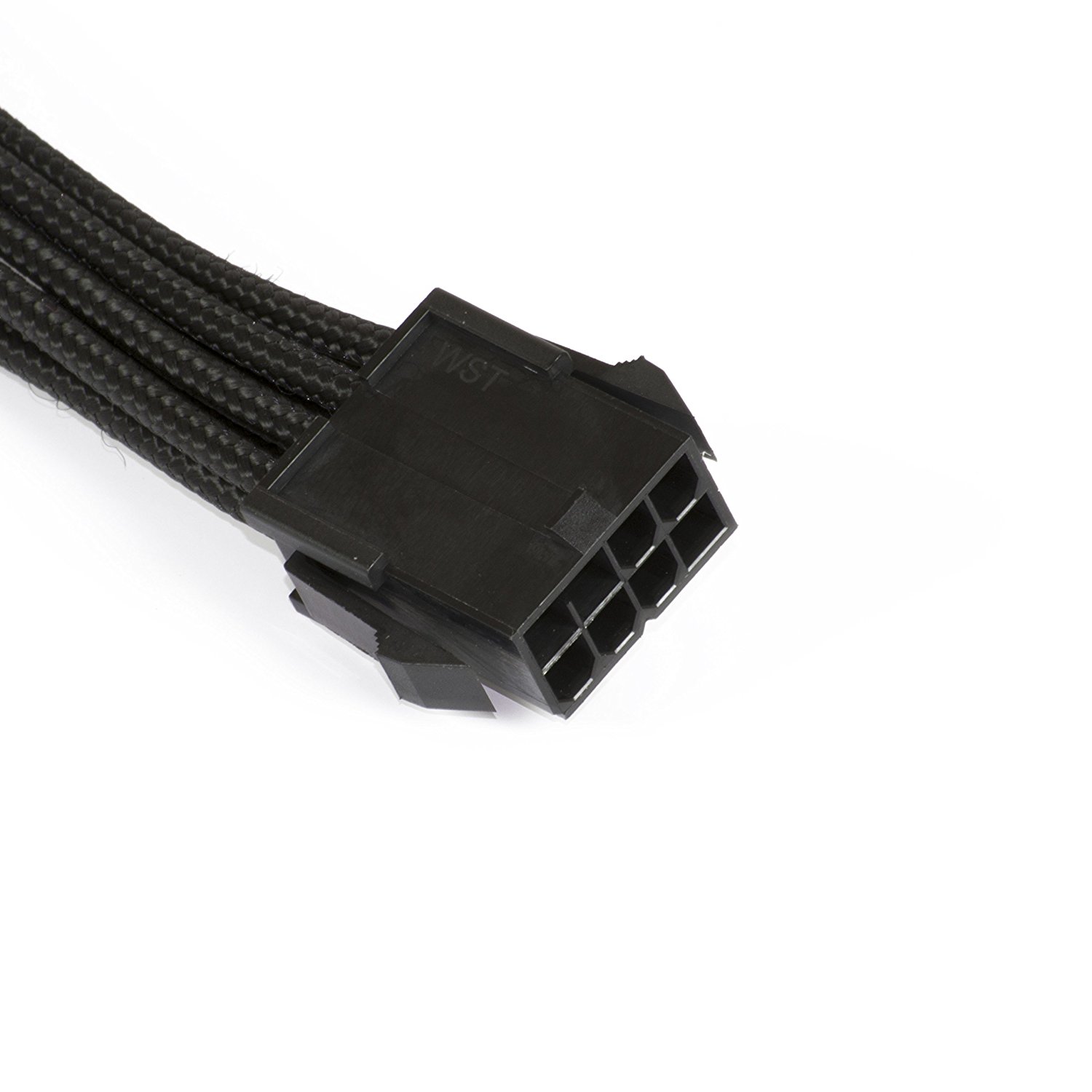 Picture of Picture of Cable PSU Phanteks Sleeved 6+2-Pines PCIe 50cm Negro