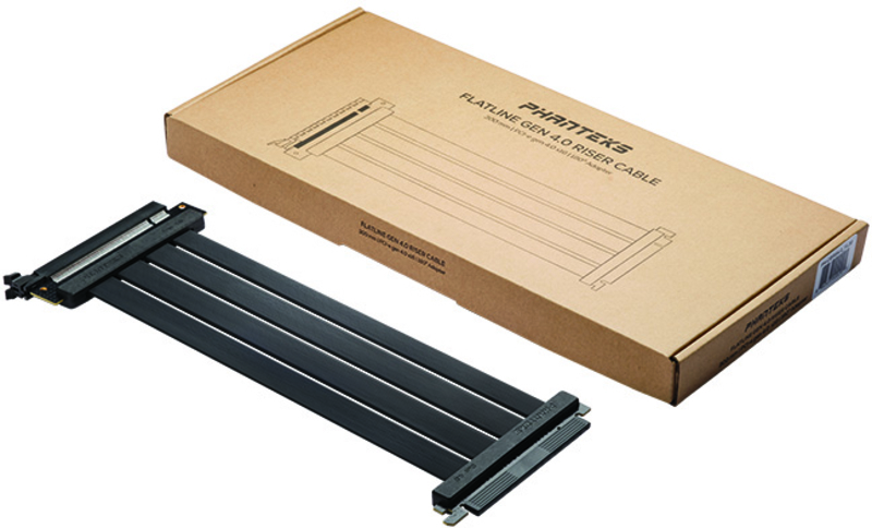 Picture of Picture of Card Riser Phanteks PCI-E 4.0 x16, 180º, 30cm - Negro