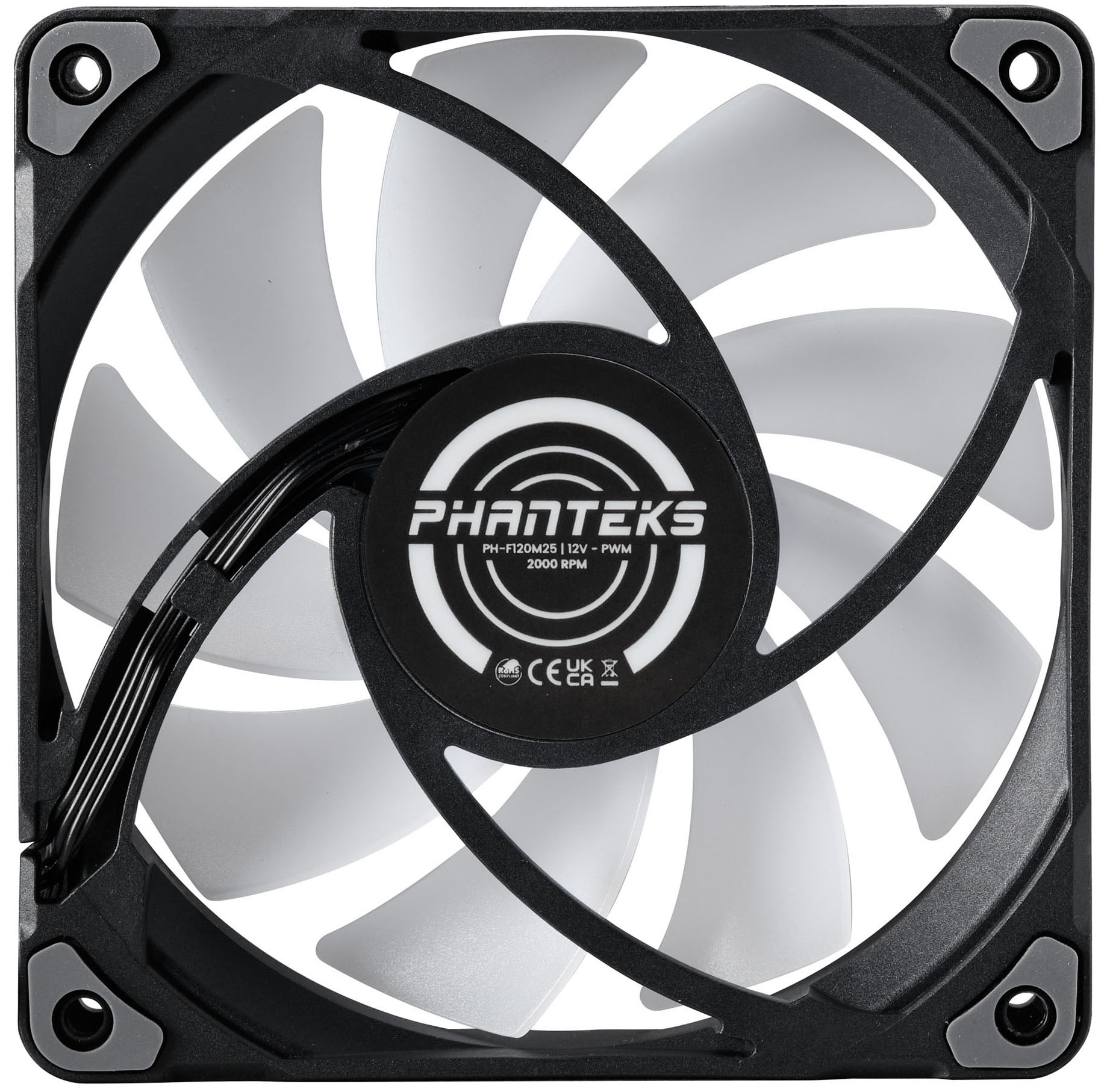 Picture of Picture of Ventilador Phanteks M25 PWM D-RGB Negra- 120mm