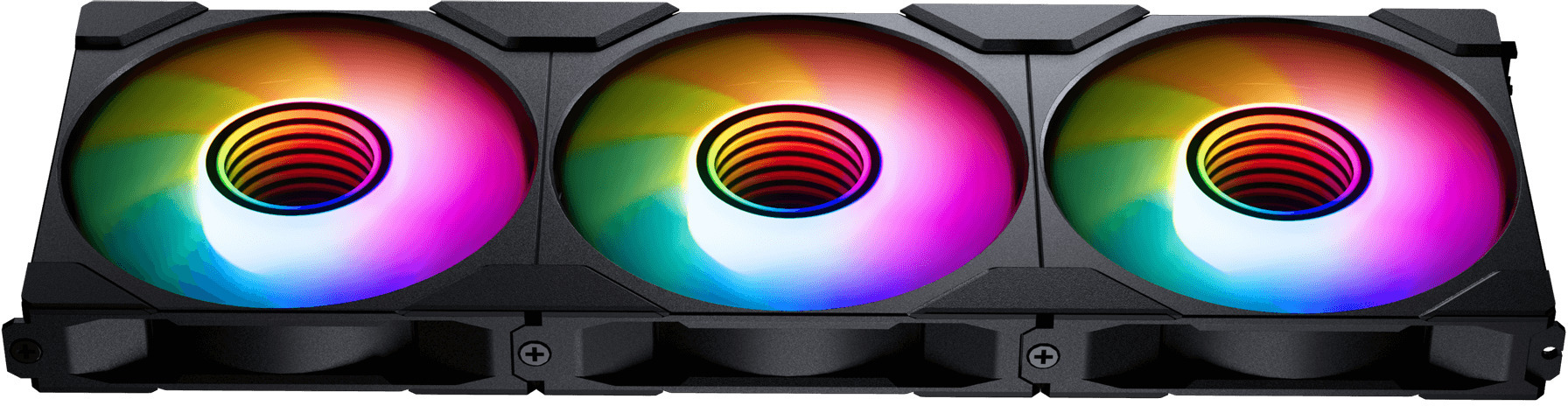 Picture of Picture of Ventilador Phanteks M25 Gen2 PWM Reverse Airflow D-RGB 120mm Negro (Pack 3)