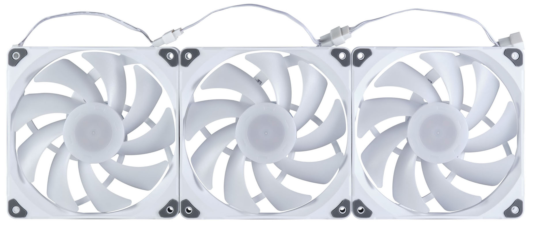 Picture of Picture of Ventilador Phanteks M25 PWM D-RGB Blanca Pack 3- 140mm