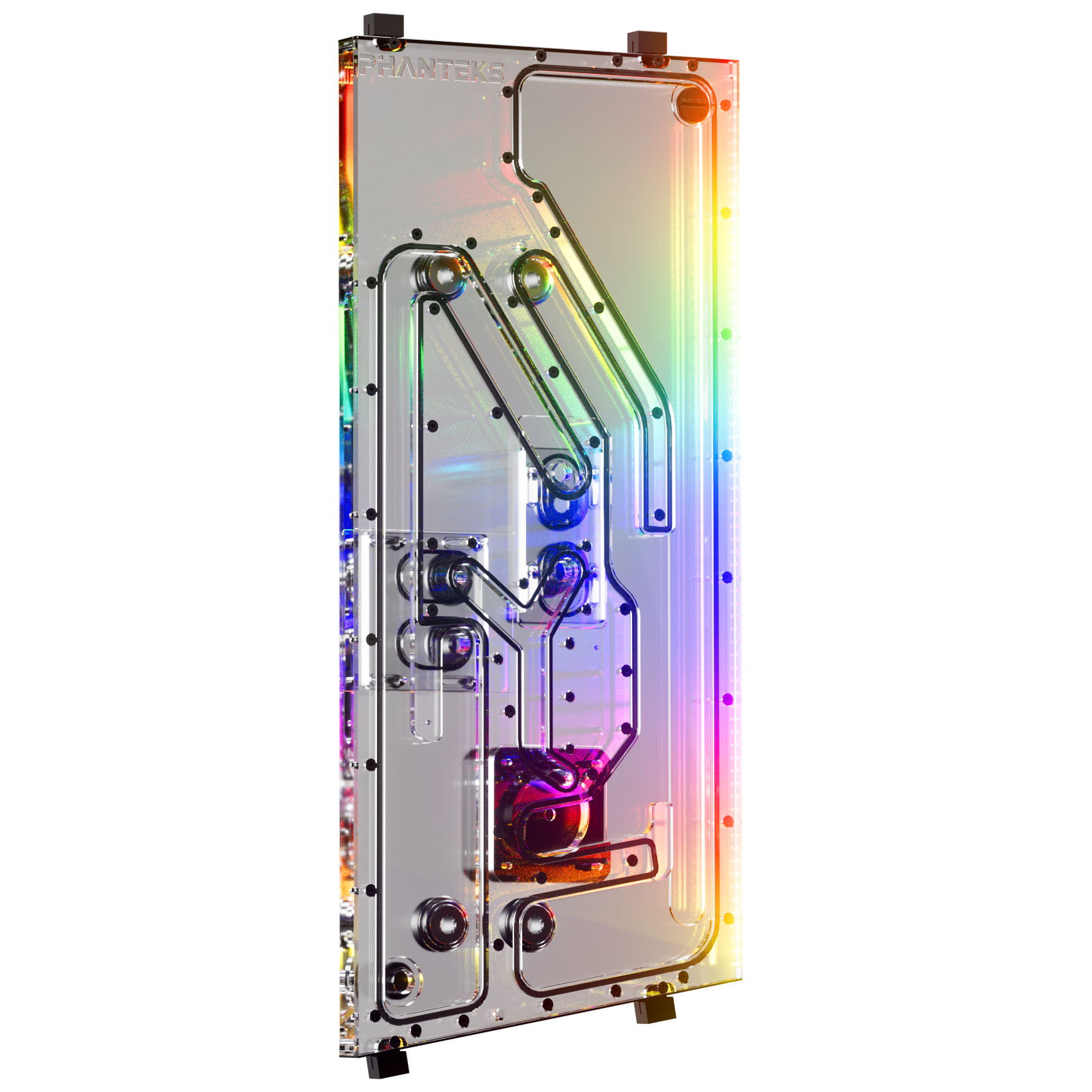 Picture of Picture of Phanteks Glacier EZ-Fit DIS-NV7 Distro Plate 16mm EZ-Fit Negro para Phanteks NV7