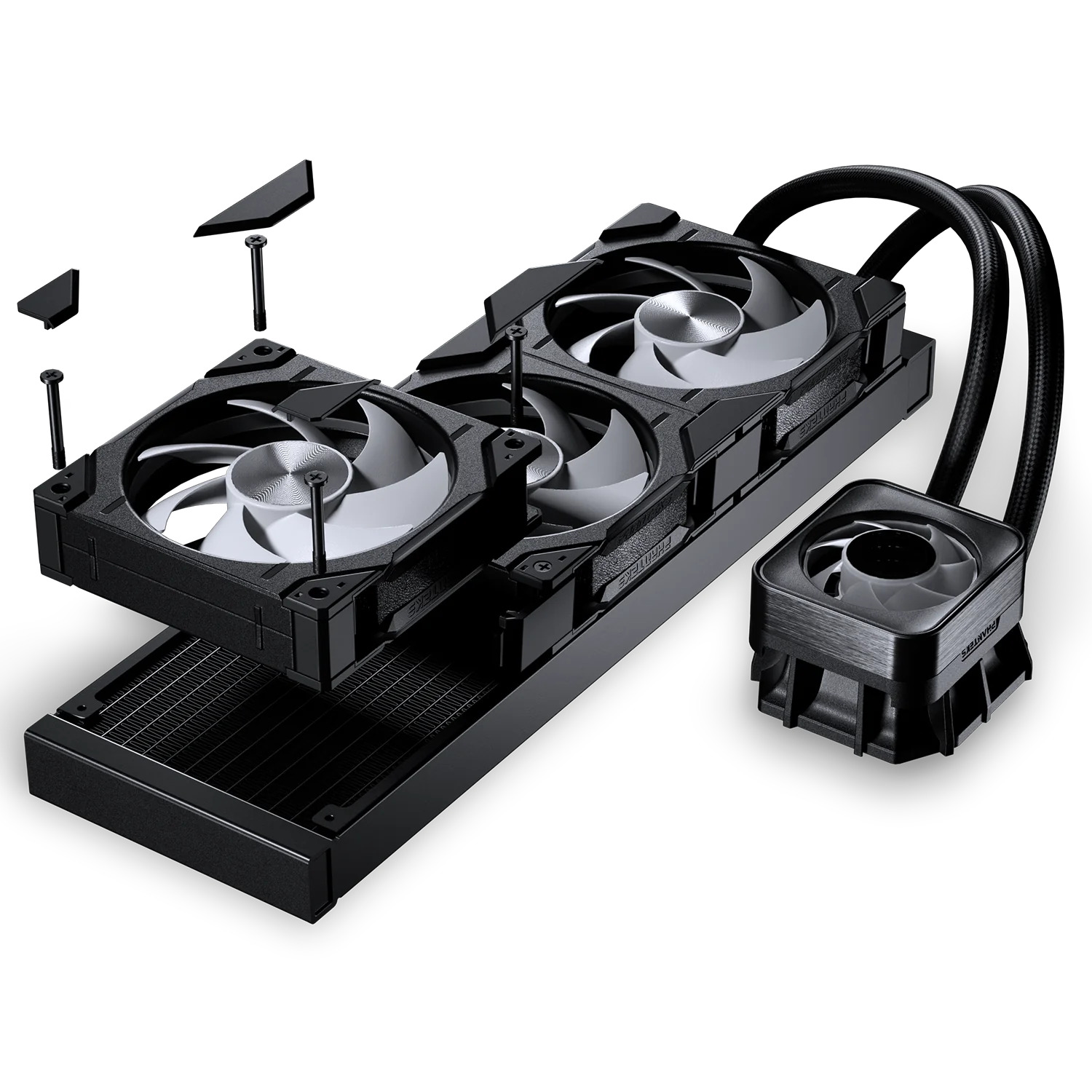 Phanteks - Water Cooler CPU Phanteks Glacier One 360D30 DRGB X2 Negro - 360mm