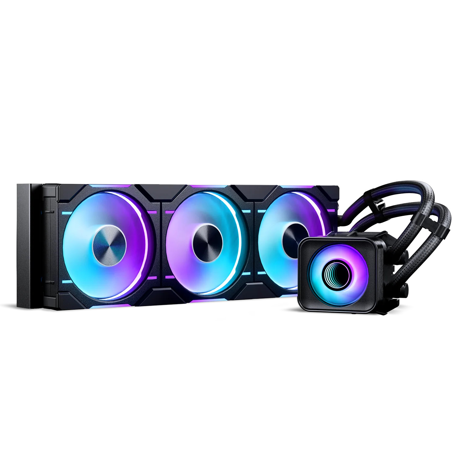 Picture of Picture of Water Cooler CPU Phanteks Glacier One 360D30 DRGB X2 Negro - 360mm