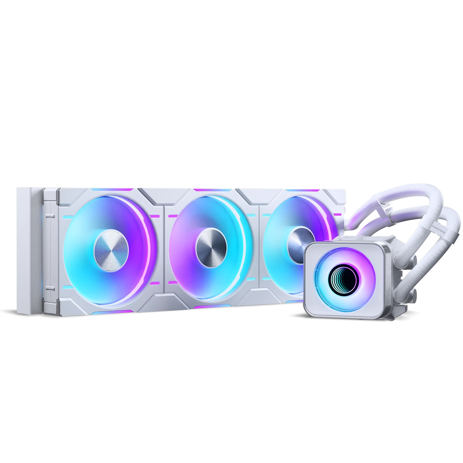 Picture of Picture of Water Cooler CPU Phanteks Glacier One 360D30 DRGB X2 Blanco - 360mm