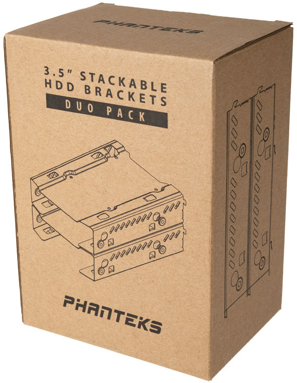 Phanteks - Soporte Phanteks Stackable para HDDs (2 x 3.5'')