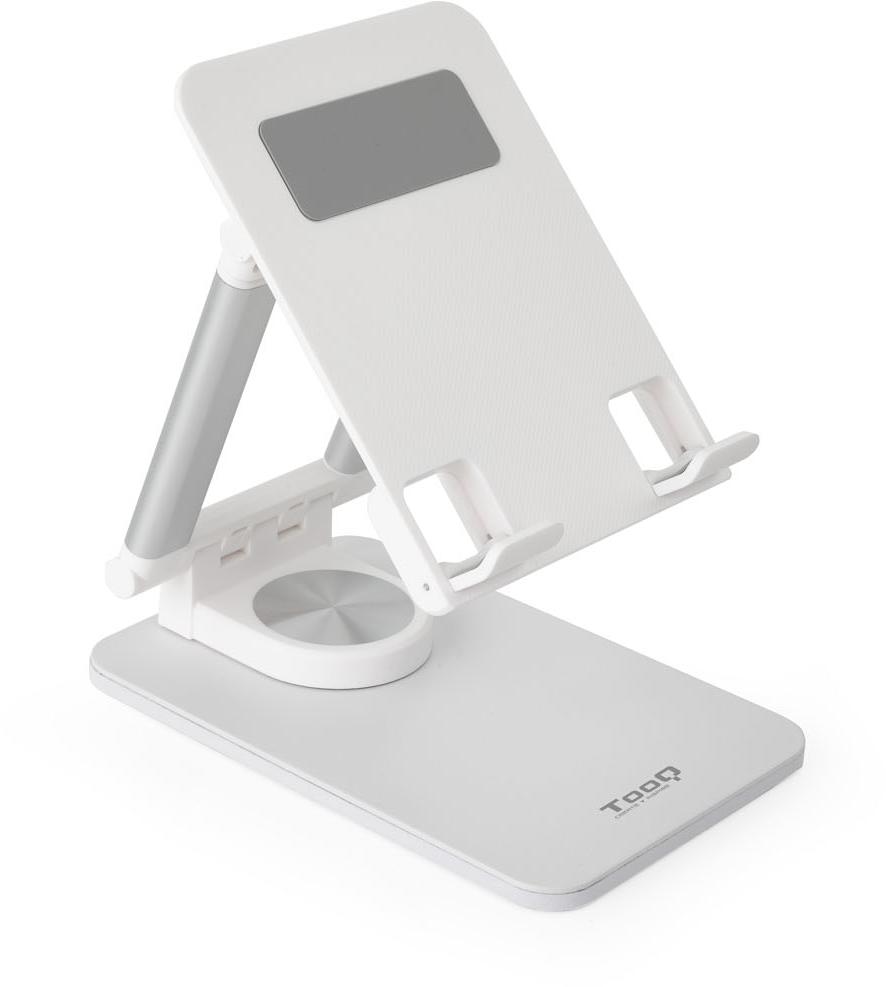 Picture of Picture of Soporte Mesa Tooq Giratório Ajustable p/ Tablet Max. 13" Blanco