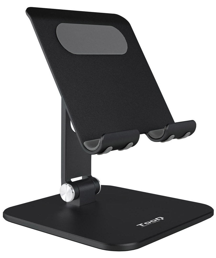 Tooq - Soporte Mesa Tooq Ajustable p/ Tablet Max. 13" Negro