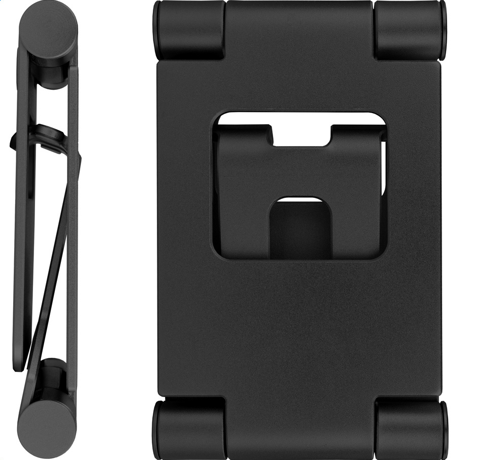 Tooq - Soporte Mesa Tooq Ajustable p/ Smartphone/Tablet Max. 10" Negro