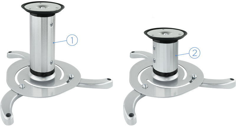 Picture of Picture of Soporte de Techo Tooq para Proyectores Max.10kg Plata