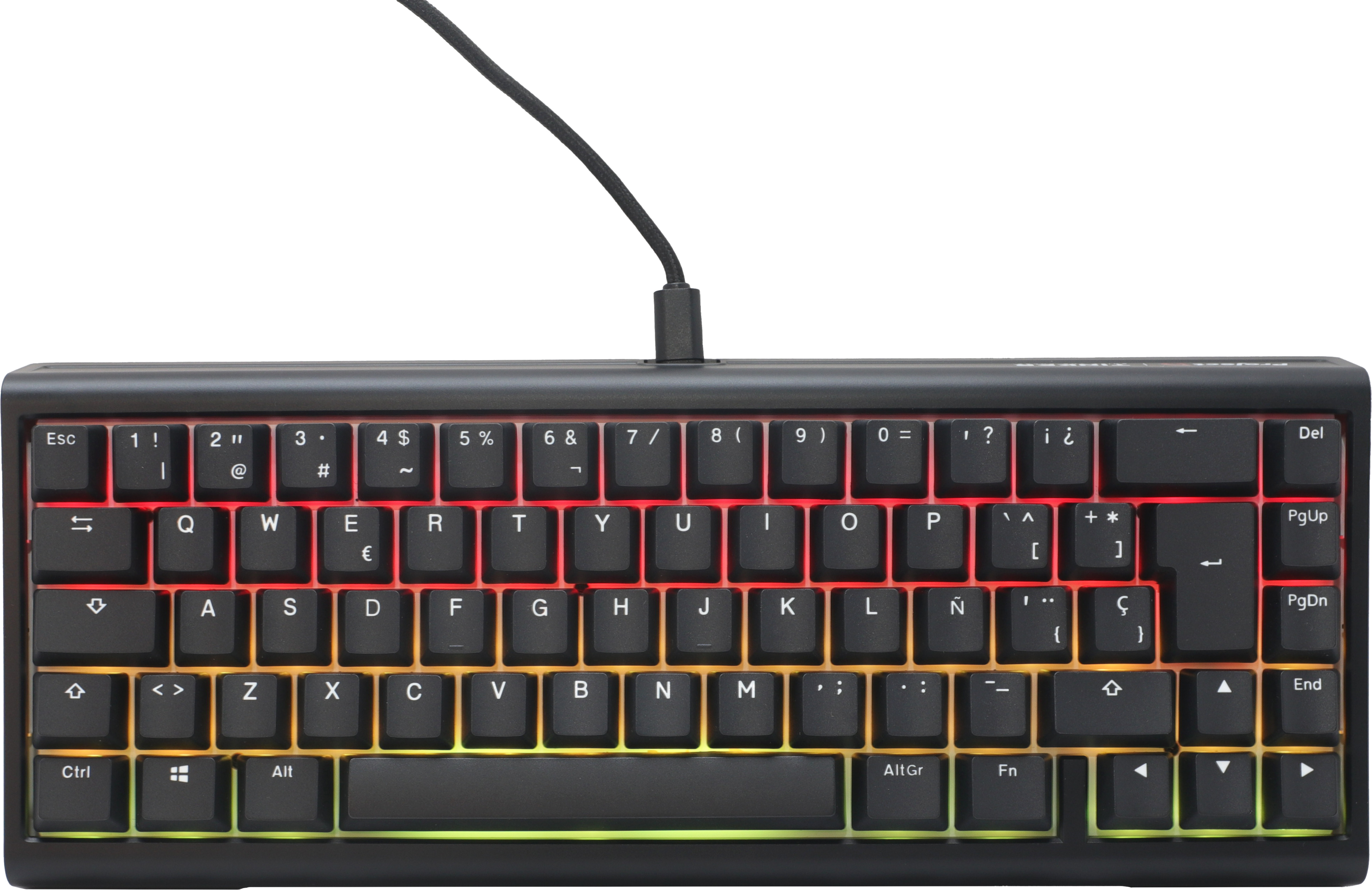 Ducky - Teclado Mecânico Ducky Tinker65 65% RGB Black MX-Red (ES)