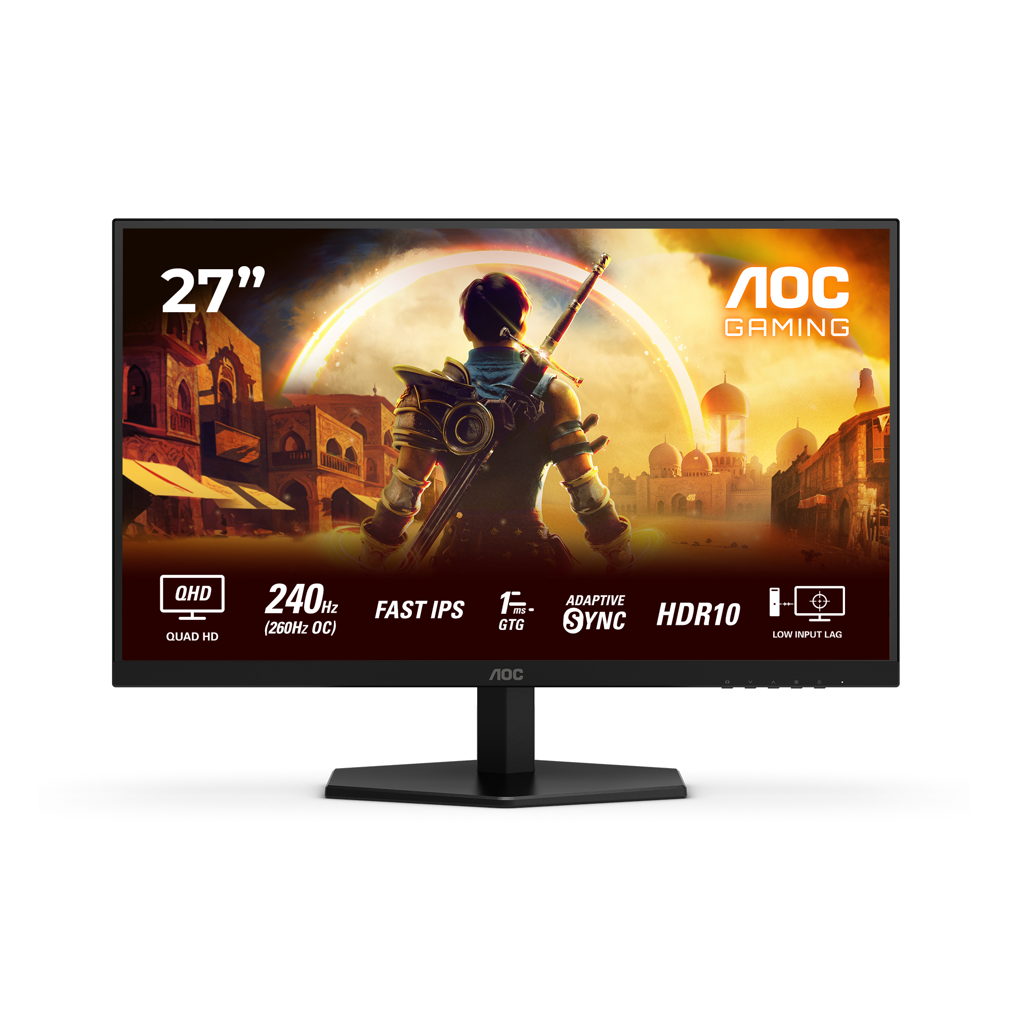 Picture of Picture of Monitor AOC Gaming 27" Q27G42ZE Fast IPS QHD 240Hz (OC 260Hz) 0.3ms