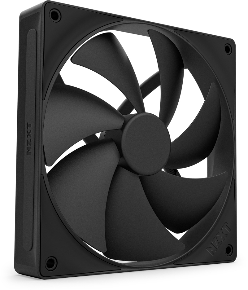 Picture of Picture of Ventilador NZXT F140P STATIC PRESSURE V2 140mm - Single Pack Negras