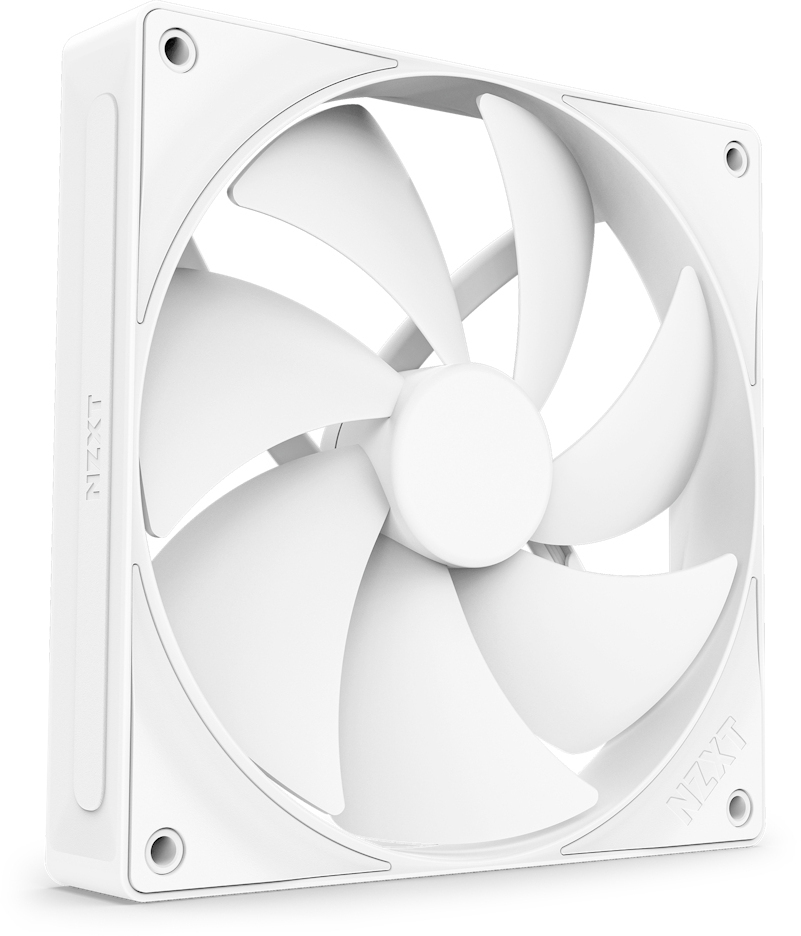 Picture of Picture of Ventilador NZXT F140P STATIC PRESSURE V2 140mm - Single Pack Blancas