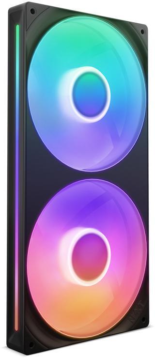 Picture of Picture of Ventilador NZXT F280 RGB Core Single-Frame Negras - Duplo Ventílador 140mm (280mm)