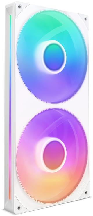 Picture of Picture of Ventilador NZXT F280 RGB Core Single-Frame Blancas - Duplo Ventílador 140mm (280mm)