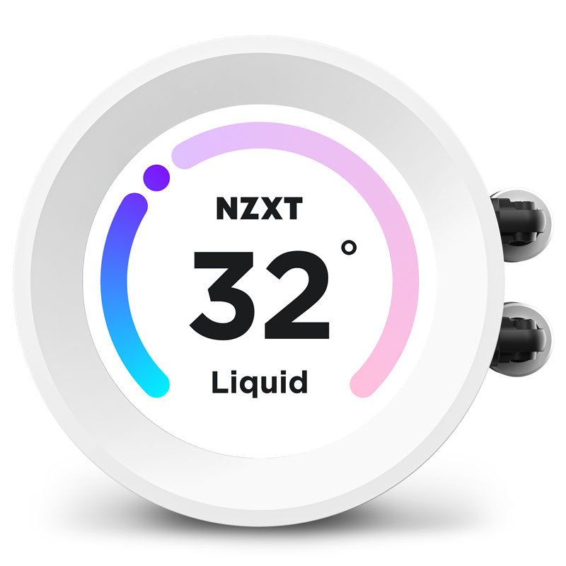 NZXT - Kit de Refrigeración Líquida CPU NZXT Kraken Elite 240 RGB Blanco