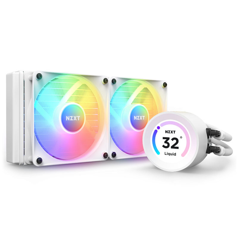 Picture of Picture of Kit de Refrigeración Líquida CPU NZXT Kraken Elite 240 RGB Blanco