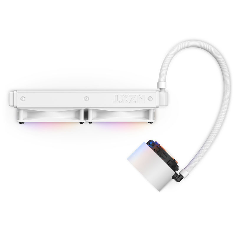 NZXT - Kit de Refrigeración Líquida CPU NZXT Kraken Elite 240 RGB Blanco