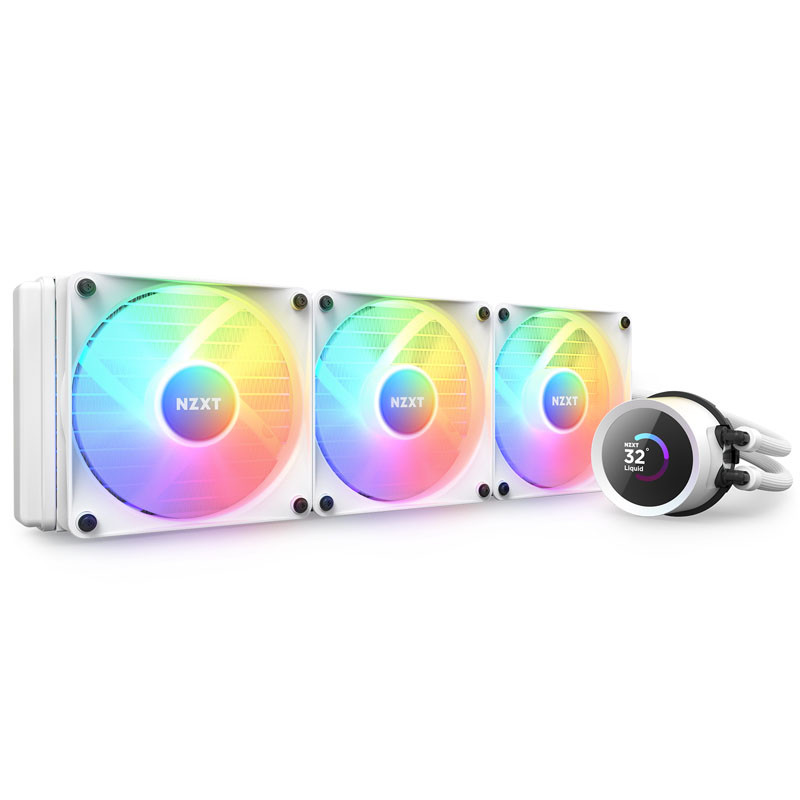 Picture of Picture of Kit de Refrigeración Líquida CPU NZXT Kraken 360 RGB Blanco