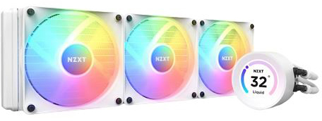 Picture of Picture of Kit de Refrigeración Líquida CPU NZXT Kraken Elite 360 RGB Blanco