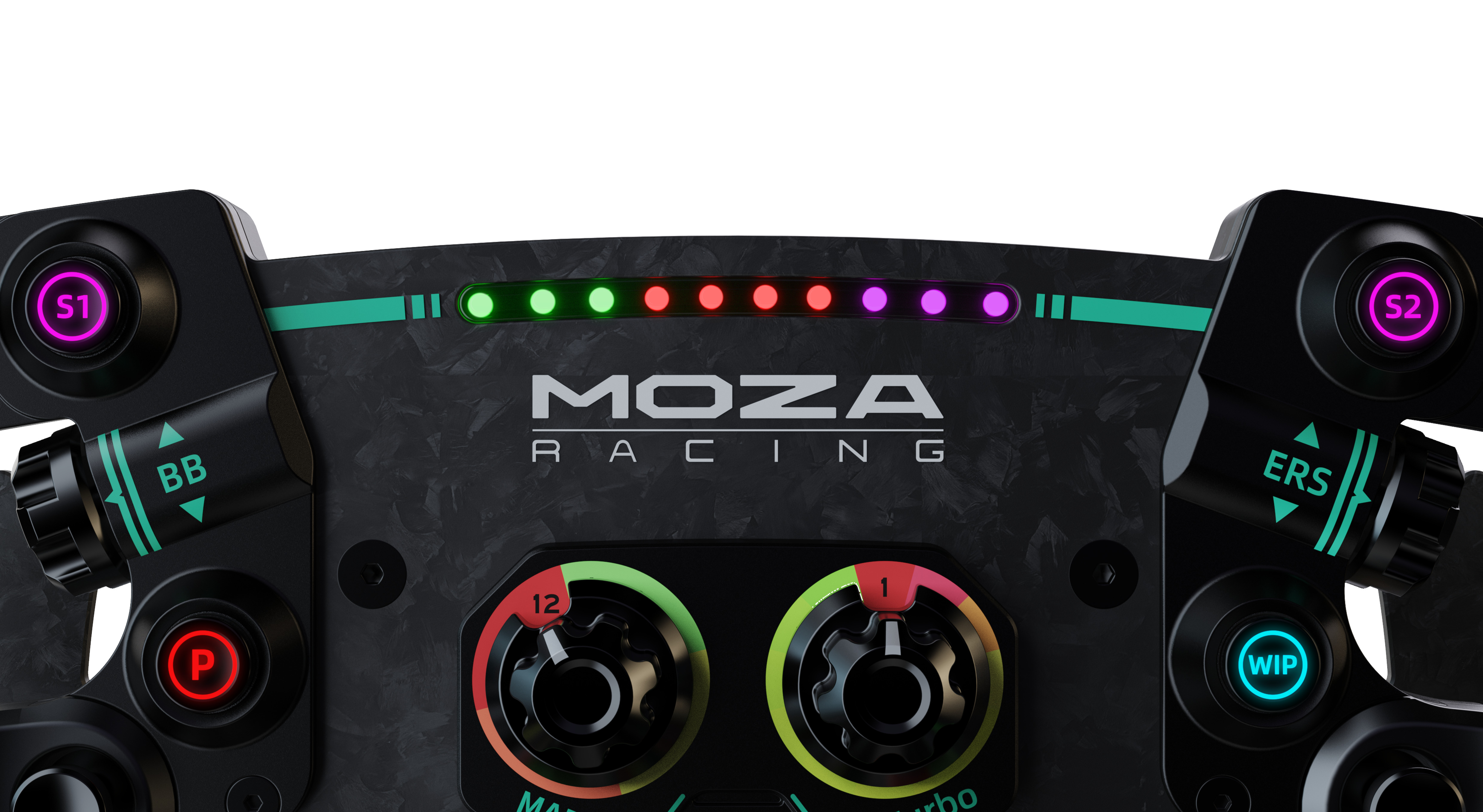 moza-racing - Volante MOZA Racing GS V2P Pele-Microfibra RS056