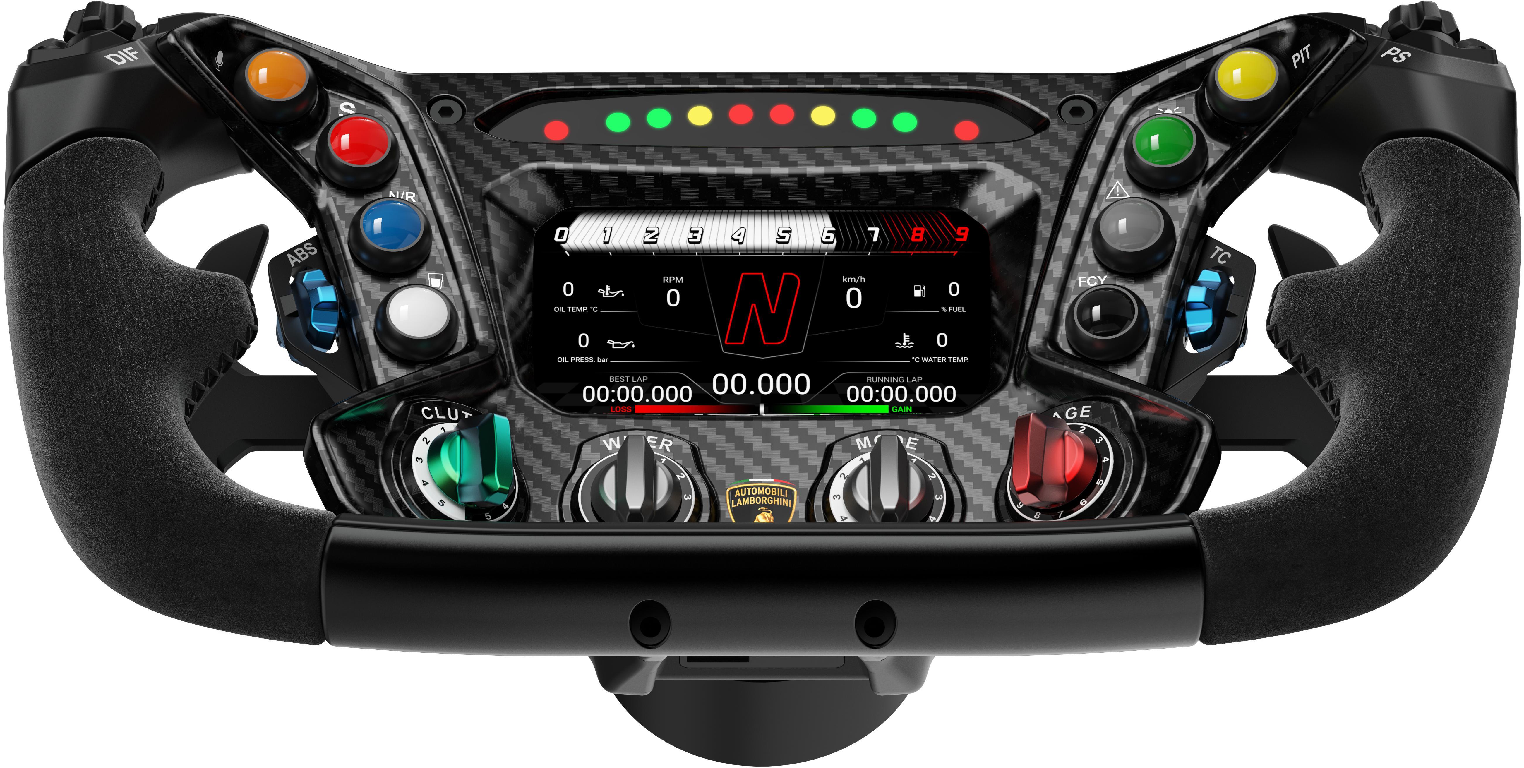 moza-racing - Volante MOZA Racing X Automobili Lamborghini Squadra Corse Essenza SCV12 Sim Racing Steering Wheel