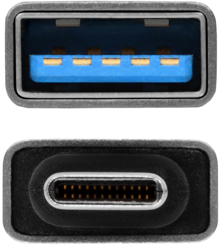 AXAGON - Adaptador AXAGON RUCM-AFA USB 3.0 Type-C Male > Type-A Female, Aluminio