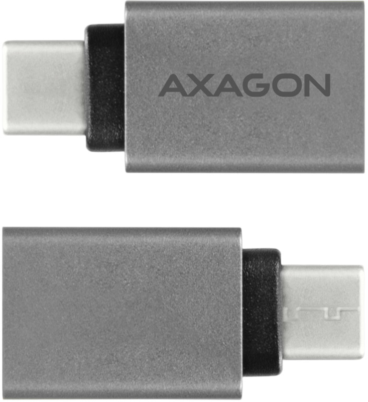 AXAGON - Adaptador AXAGON RUCM-AFA USB 3.0 Type-C Male > Type-A Female, Aluminio
