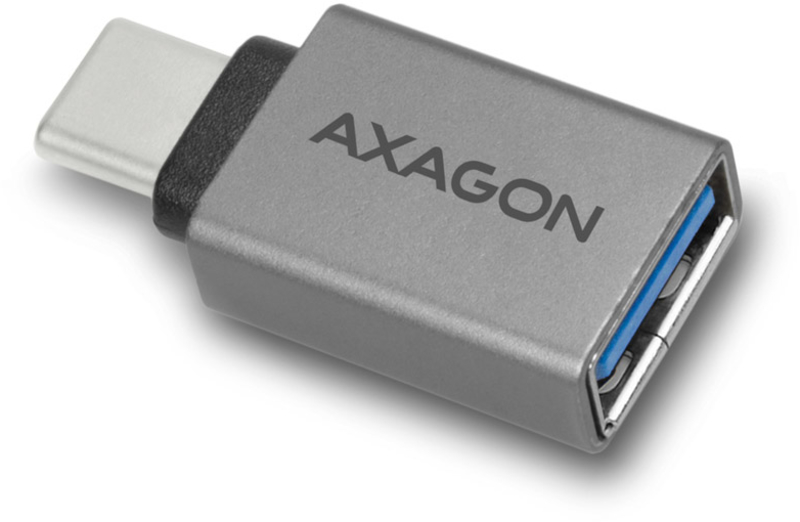 Picture of Picture of Adaptador AXAGON RUCM-AFA USB 3.0 Type-C Male > Type-A Female, Aluminio