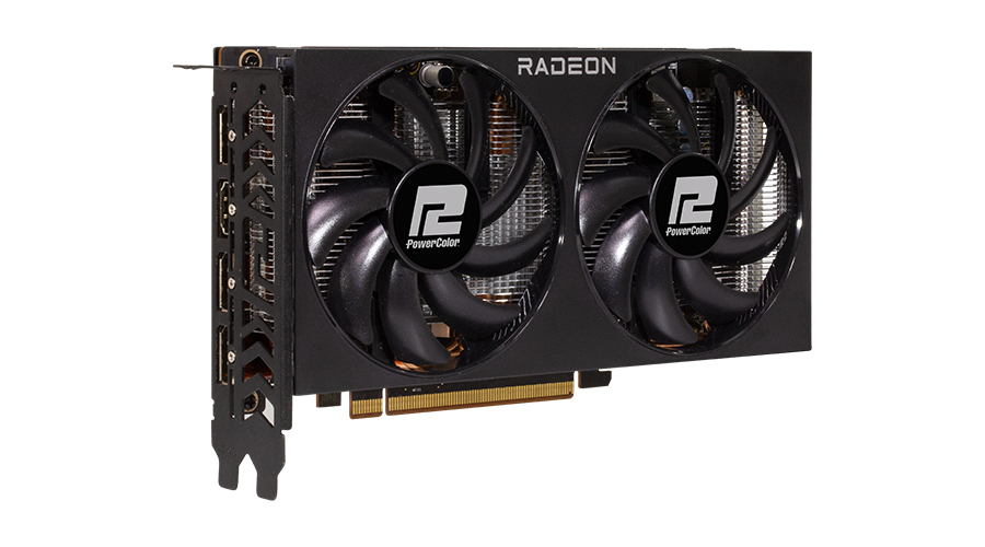 PowerColor - Tarjeta Gráfica PowerColor Radeon RX 7600 Fighter 8GB GD6