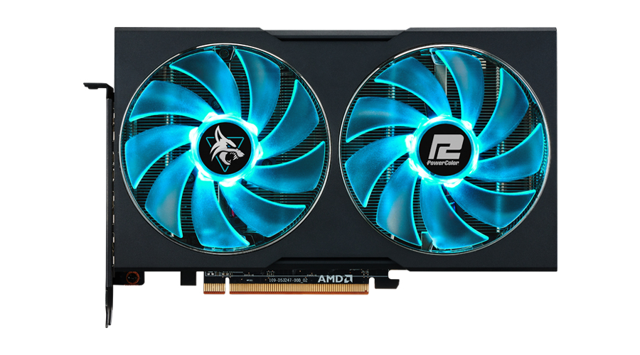 Picture of Picture of Tarjeta Gráfica PowerColor Radeon RX 7600 Hellhound OC 8GB GD6