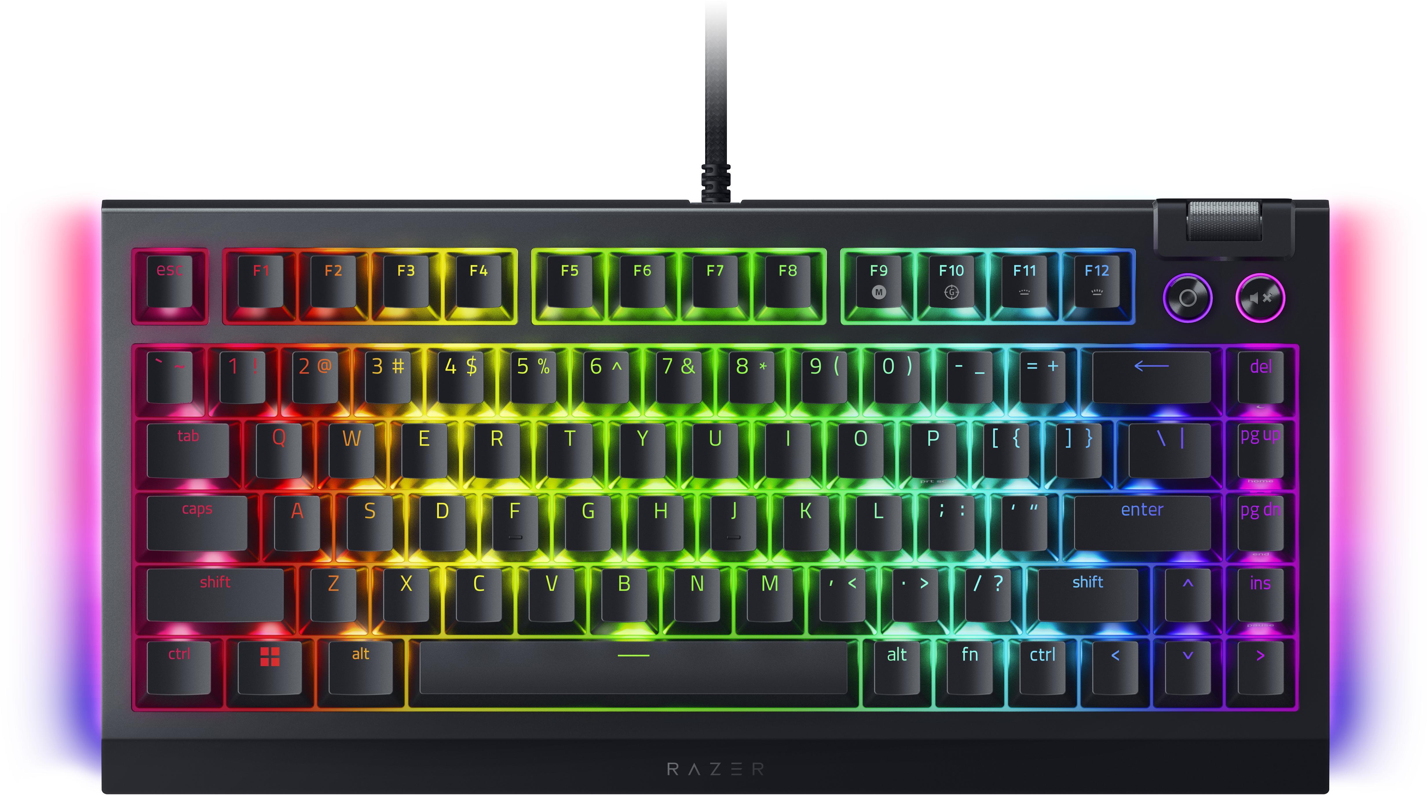 Picture of Picture of Teclado Razer BlackWidow V4 75% RGB Tactile Switch (US)