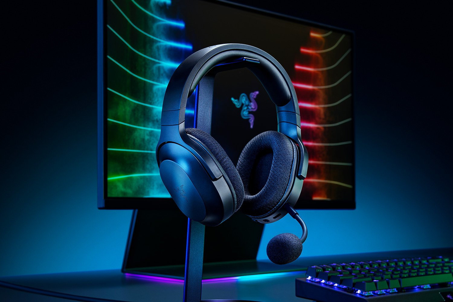 Razer - Auriculares Razer Barracuda X Wireless/Bluetooth Negro