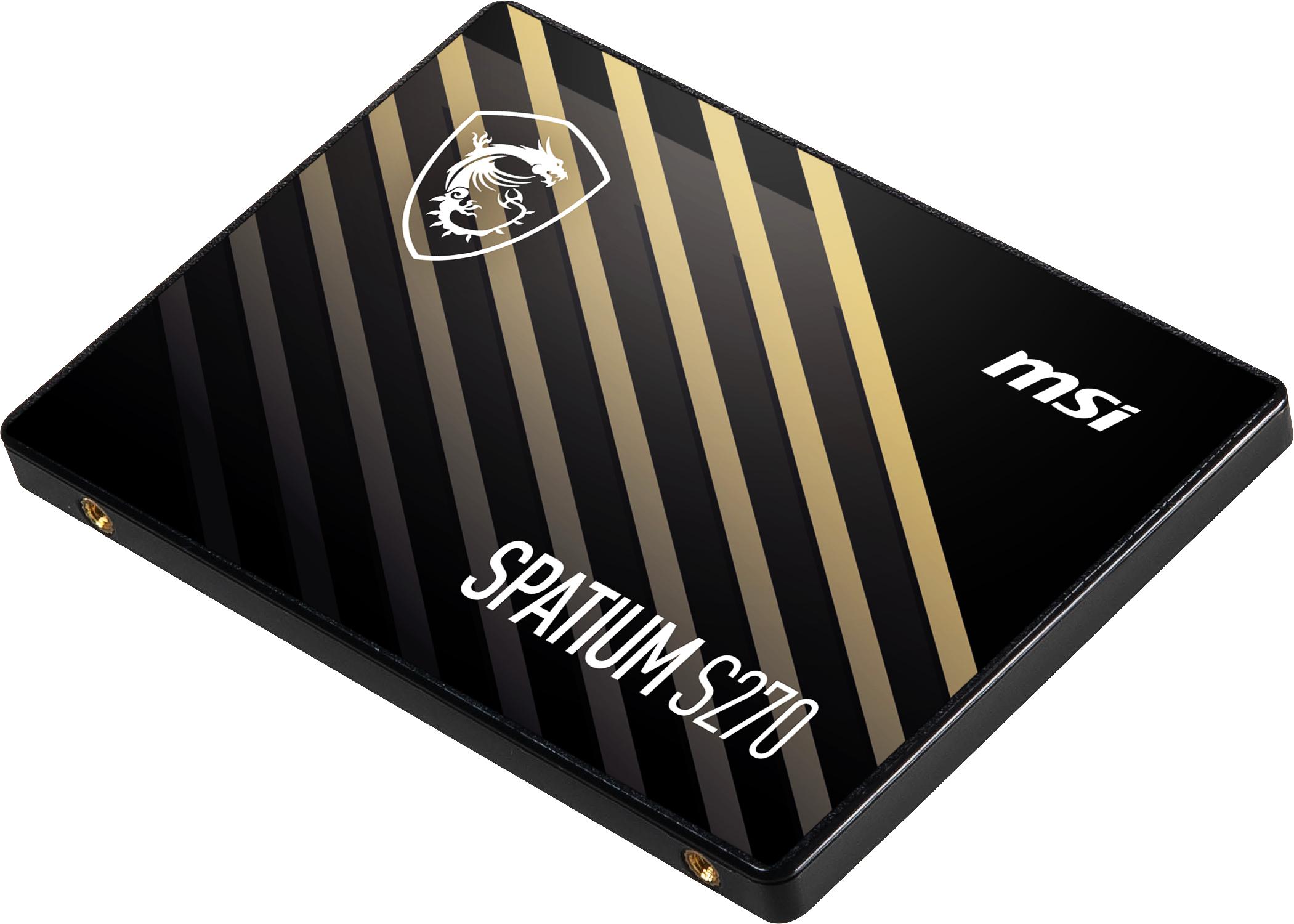 Picture of Picture of SSD MSI SPATIUM S270 480GB SATA IIII (500/450MB/s)