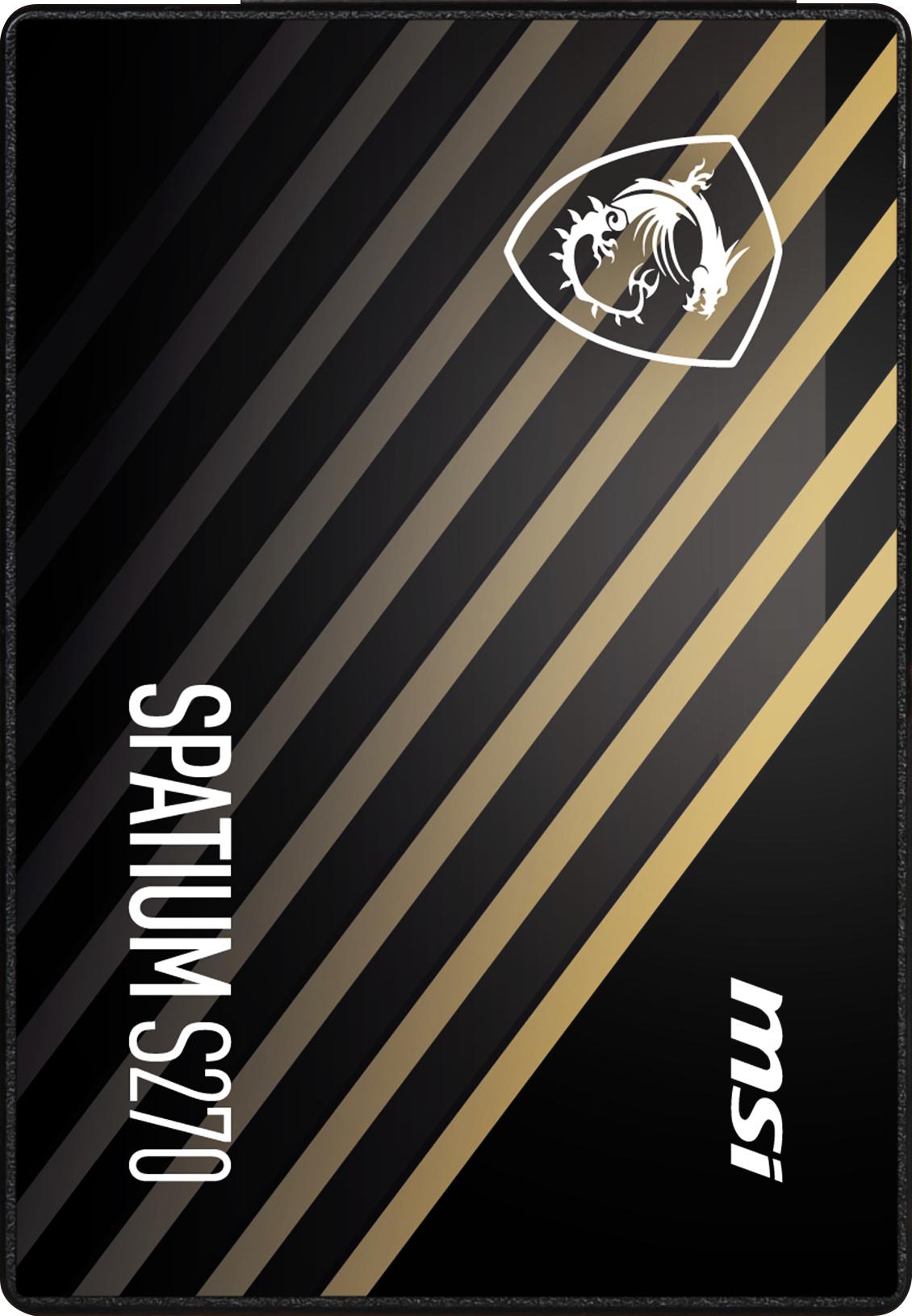 MSI - SSD MSI SPATIUM S270 480GB SATA IIII (500/450MB/s)