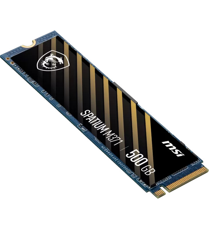 MSI - SSD MSI SPATIUM M371 500GB M.2 NVMe (2200/1150MB/s)