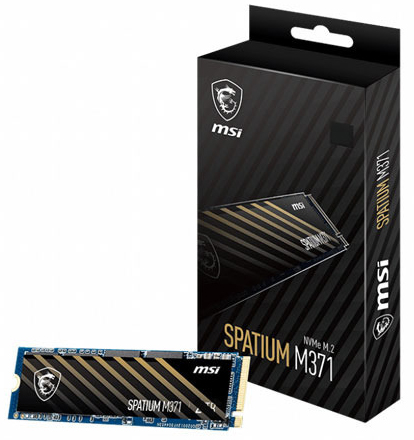 Picture of Picture of SSD MSI SPATIUM M371 500GB M.2 NVMe (2200/1150MB/s)