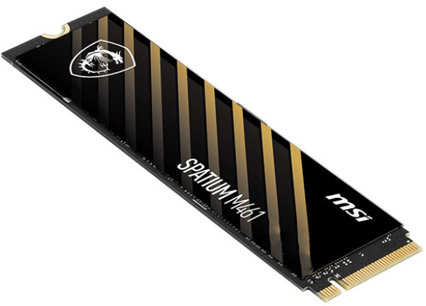 MSI - SSD MSI SPATIUM M461 1TB Gen4 M.2 NVMe (5000/3200MB/s)
